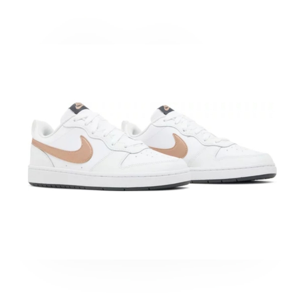 2021Court Borough Low 2 GS 'White Metallic Red Bronze'
